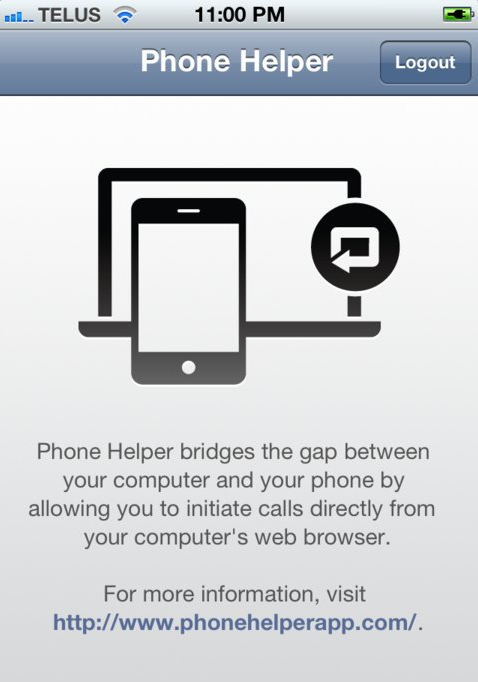 phone helper app